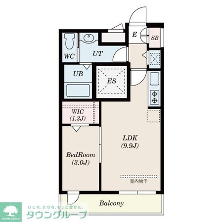 エクセル北大宮の物件間取画像